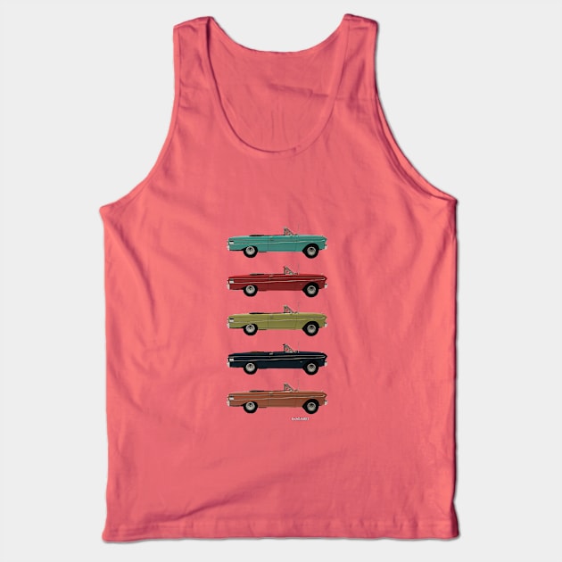 Five Falcons Tank Top by DaJellah